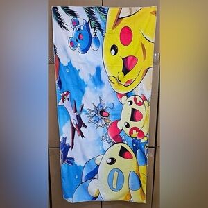 Pikachu beach towel